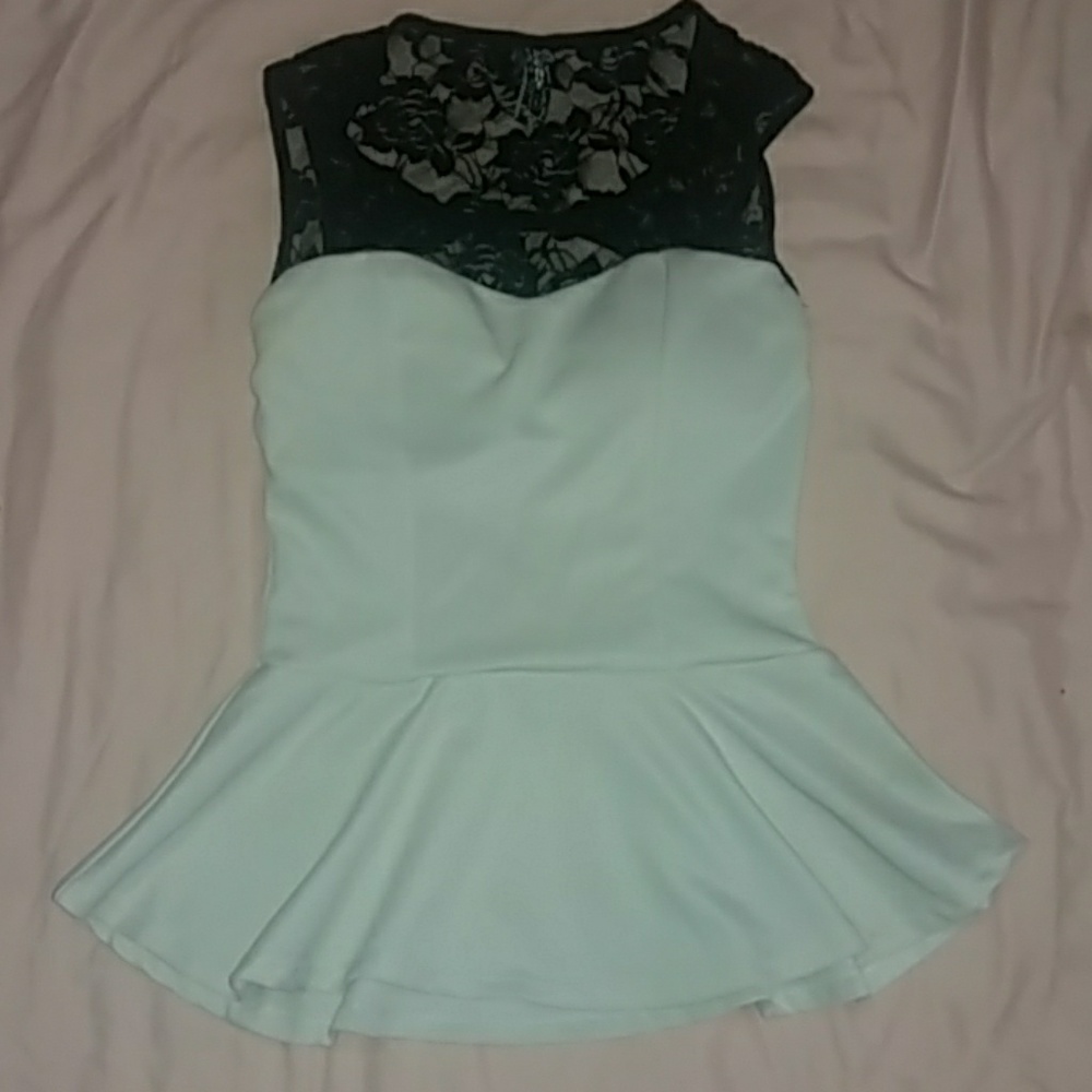 A plum styled top